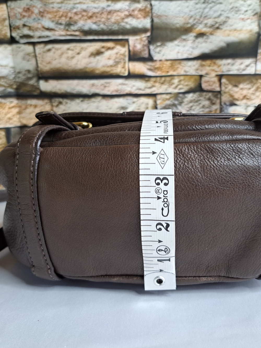COACH 'MADISON' ANNABELLE' Pebbled Leather Flap Shoulder Bag w/Crossbody Strap - Picture 13 of 16